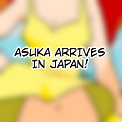 Asuka arrives in Japan!