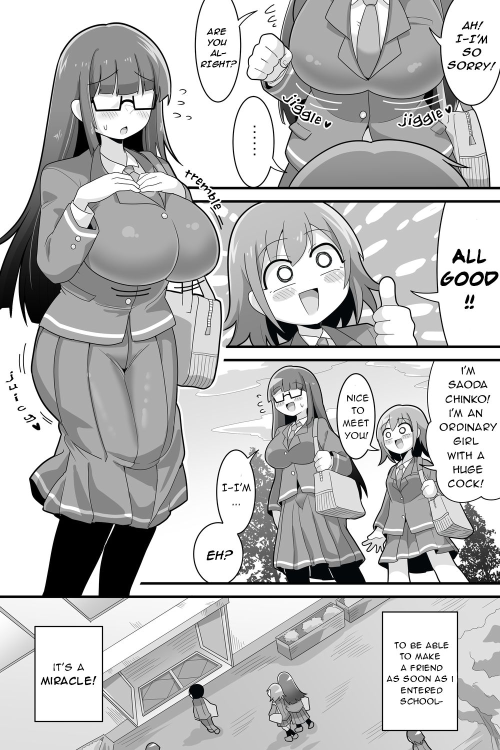 Futanari Dekachin School Life - Page 2 - HentaiRox