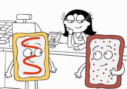 Poptarts Lady