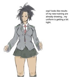 My hero Academia Weight Gain