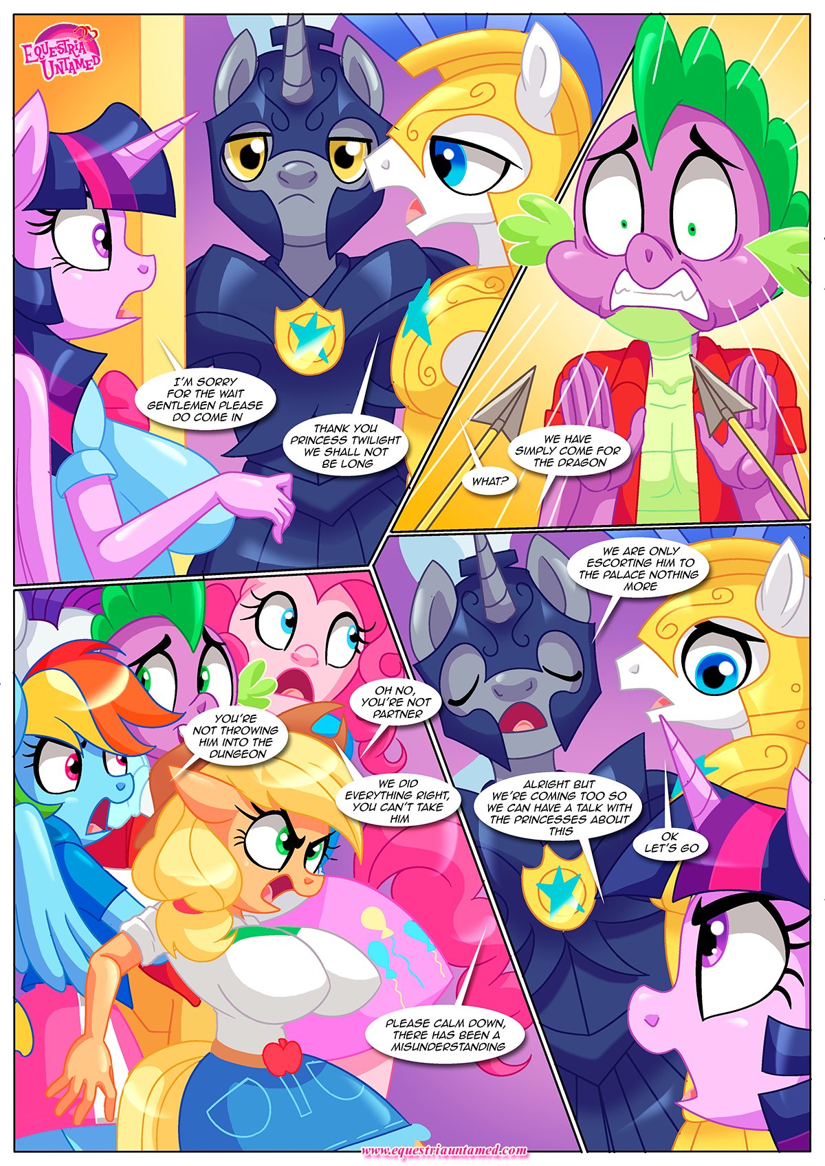 Palcomix my little pony hentai comics the night the sun and moon cum together фото 46