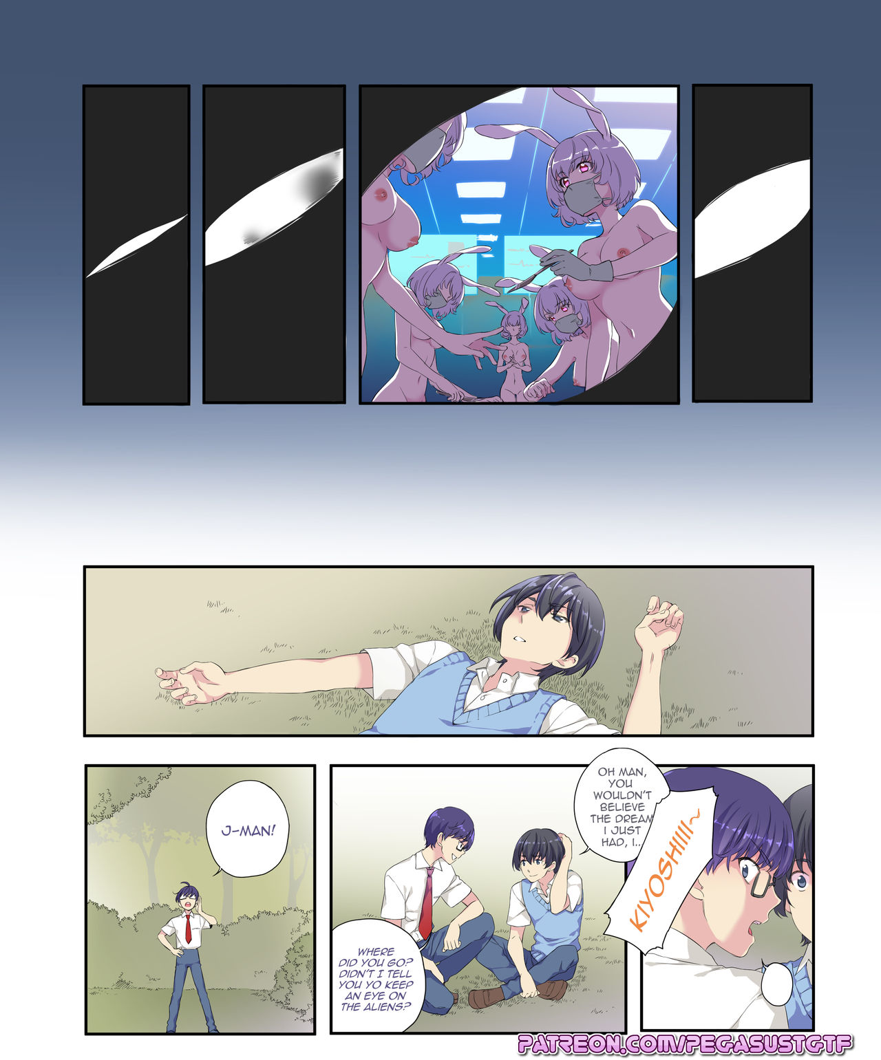 Student Transfer Alien Abduction Story - Page 1 - HentaiRox.