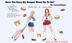 How Fat Does My Senpai Want Me To Be?