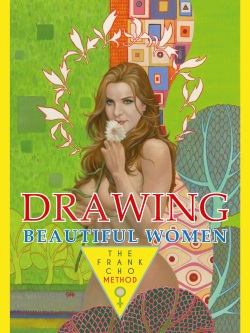 Drawing beautiful woman by Frank Cho