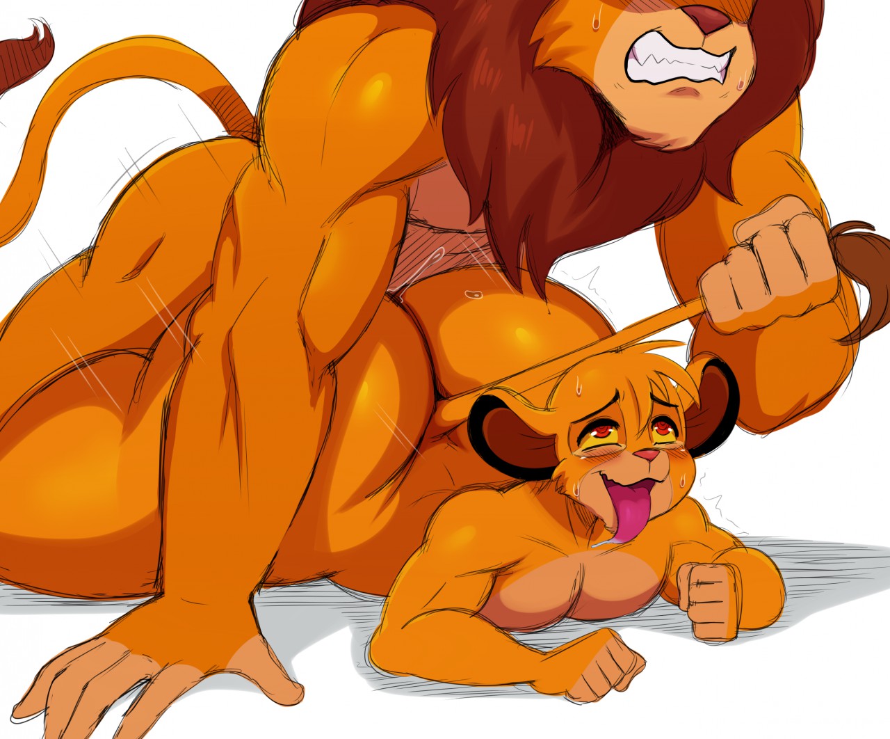 Gay lion porn