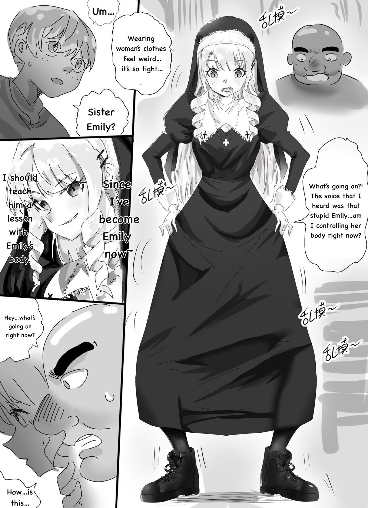 Sister Emily body swap - Page 5 - HentaiRox